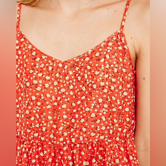 Kimichi Blue Coco Loco Playsuit Romper in Coral- Small - Picture 4 of 9